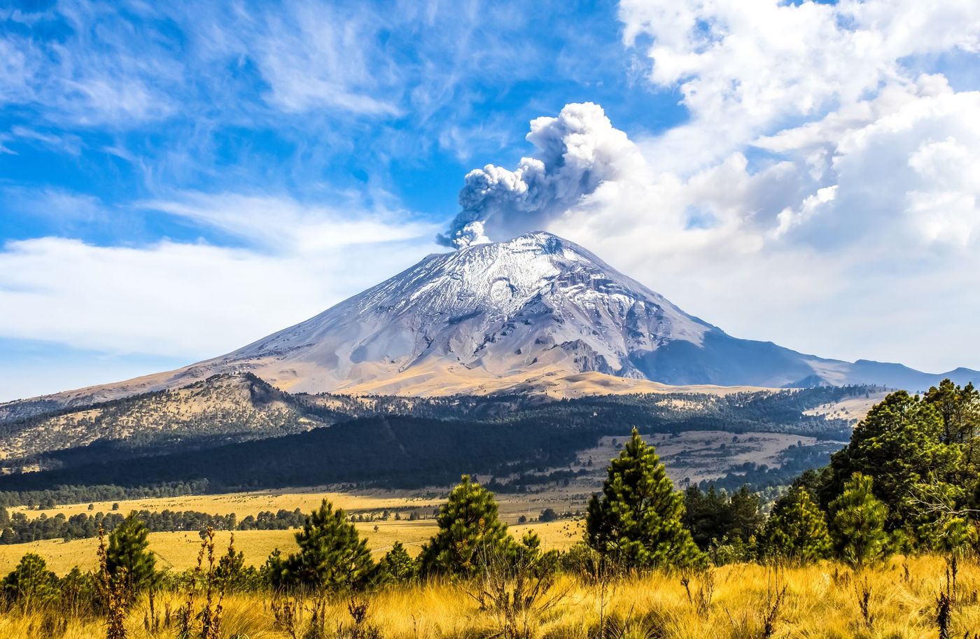 Popocatepetl Volcan Mexique