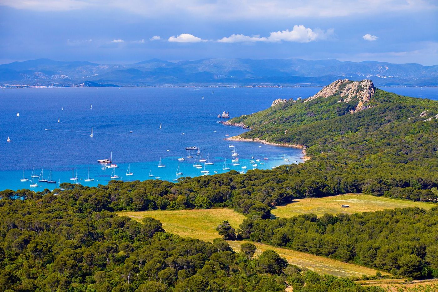 Côte d'Azur Porquerolles Baie Notre-Dame
