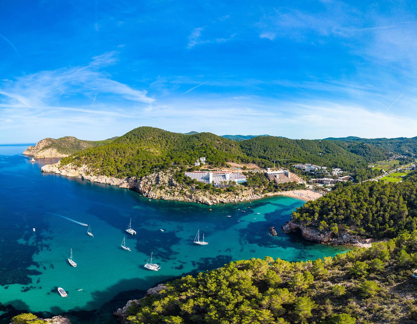 Port de Sant Miquel et plage