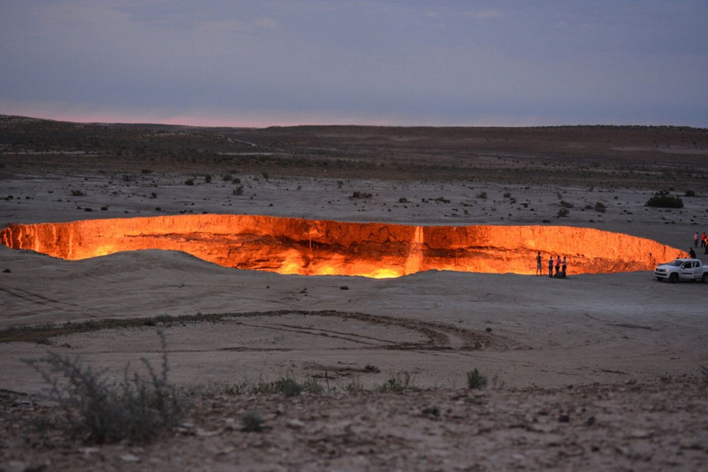 Turkmenistan Porte de l'enfer