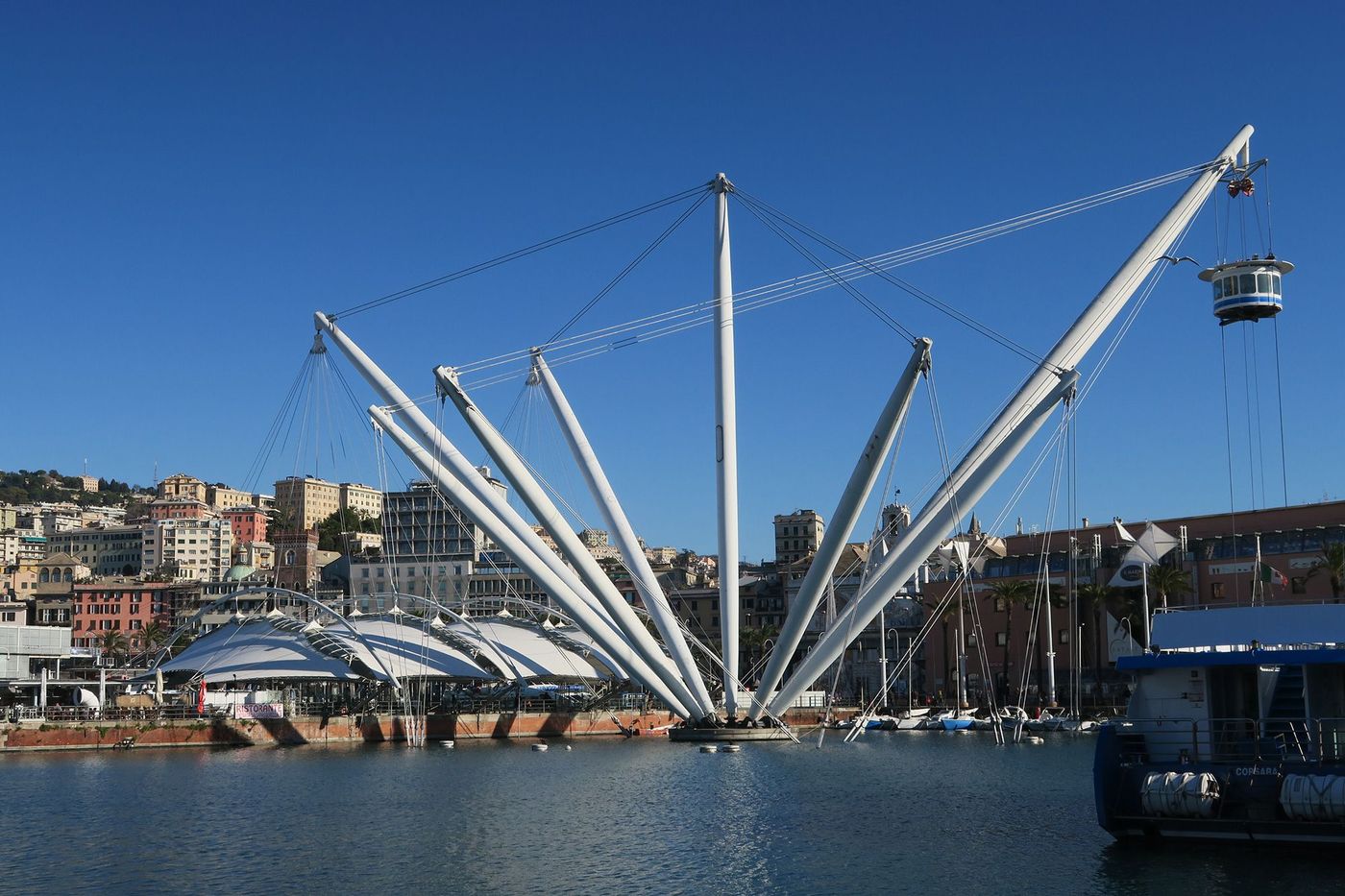 Italie Gênes Porto antico