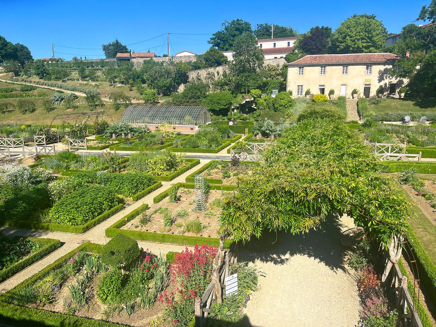 Potager Colbert - serre -verger