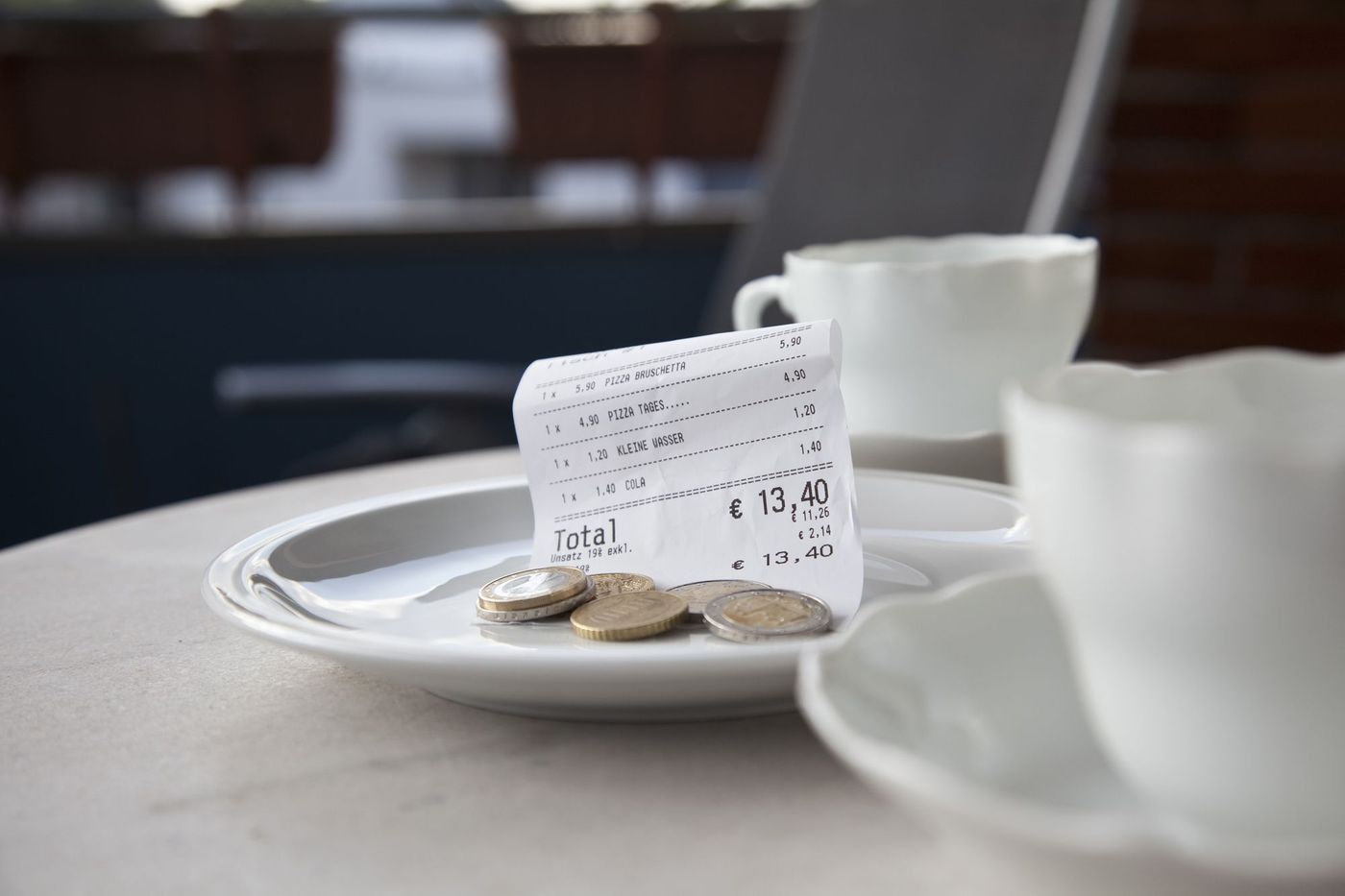Pourboire Café Voyage