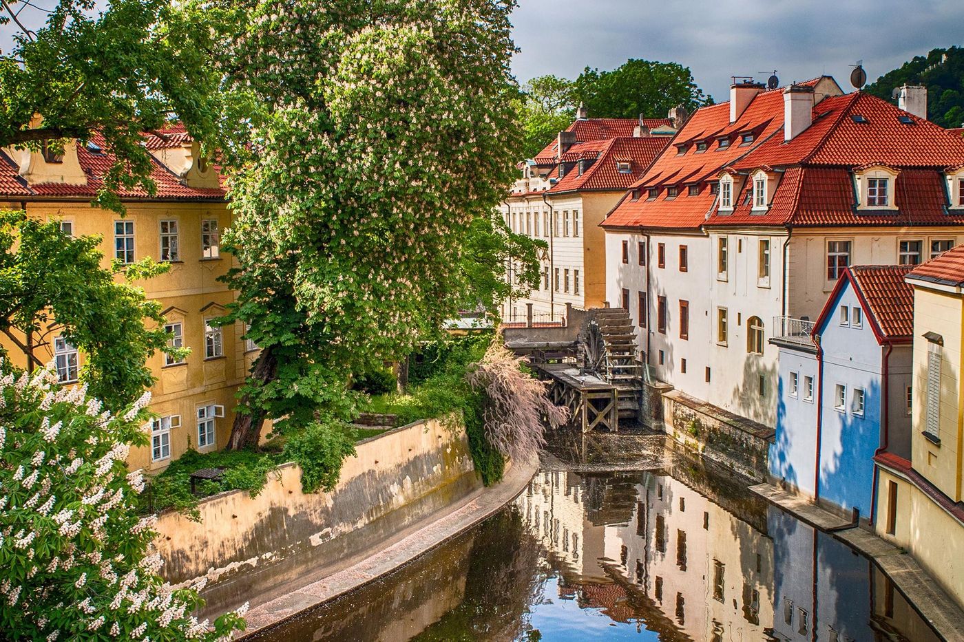 Prague Certovka Moulin