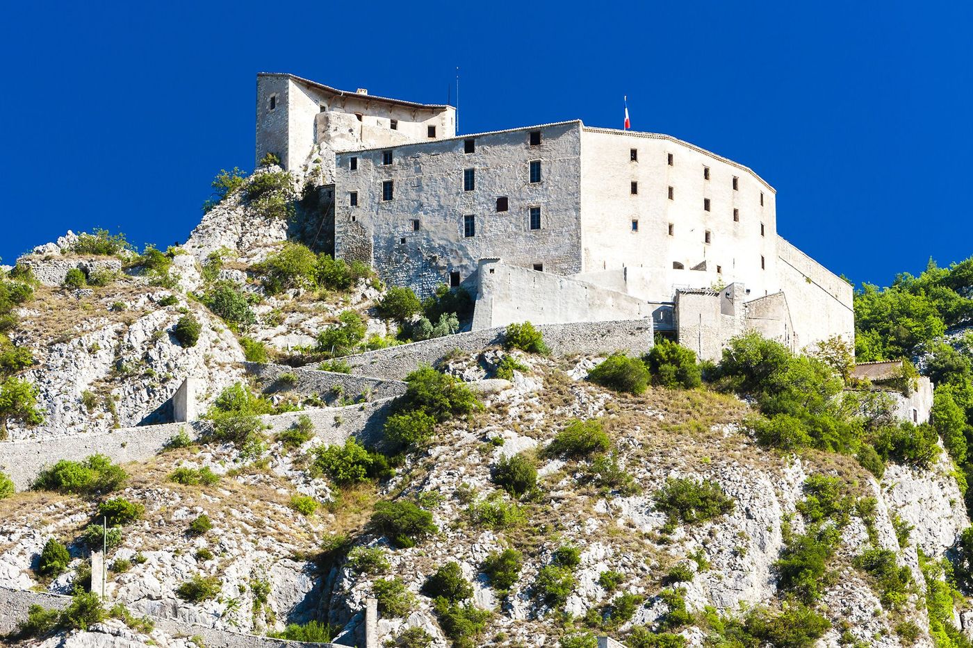 Provence Entrevaux Citadelle
