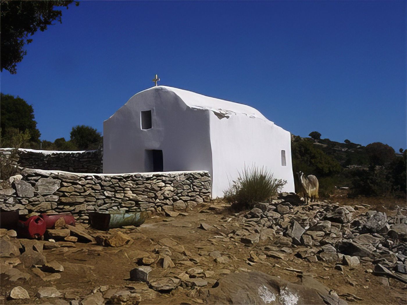 La petite église d'Agia Varvara