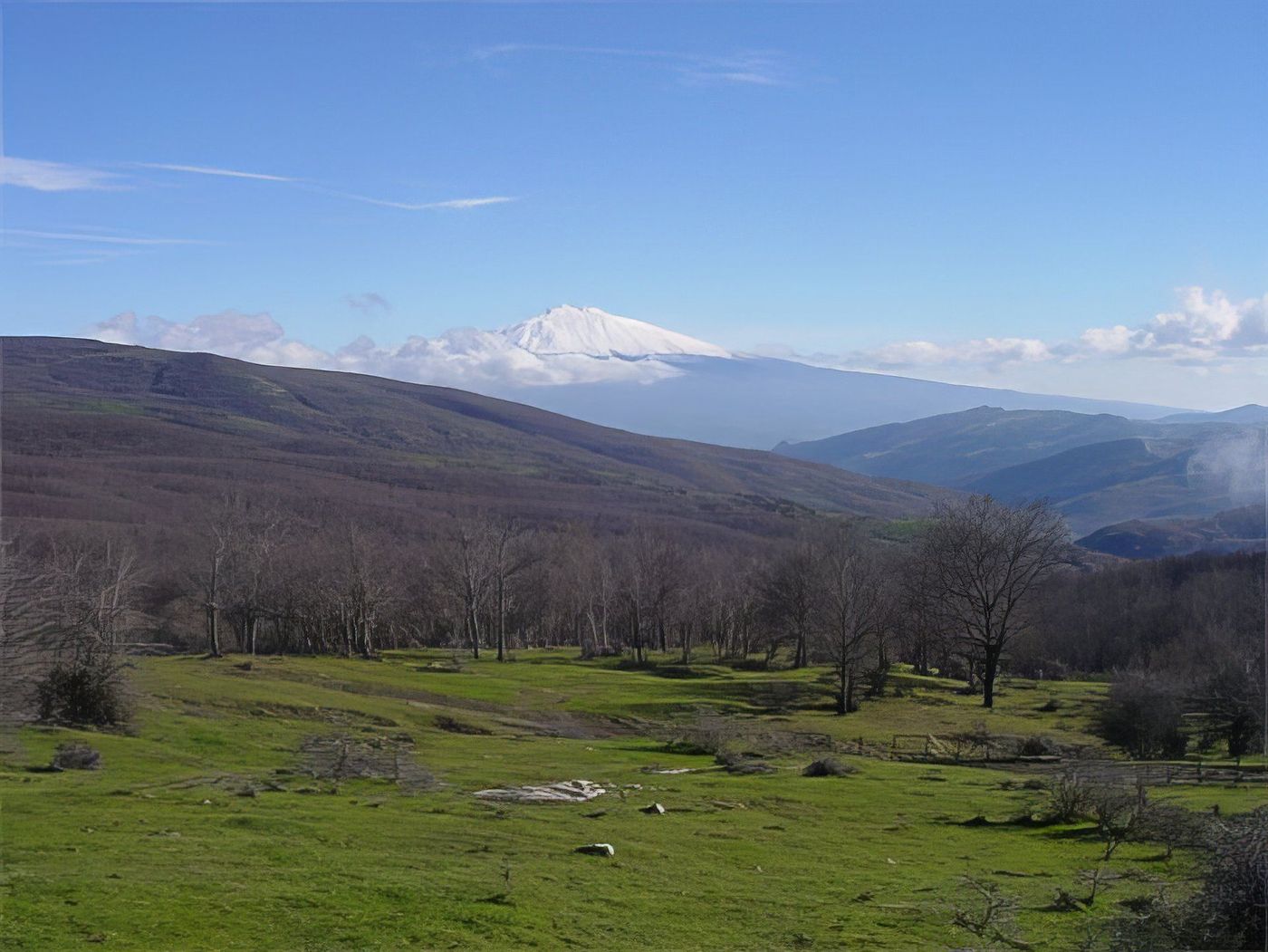 Route des Nébrodes avec l'Etna
