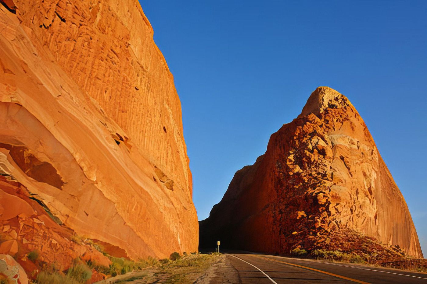 Une brèche dans le canyon