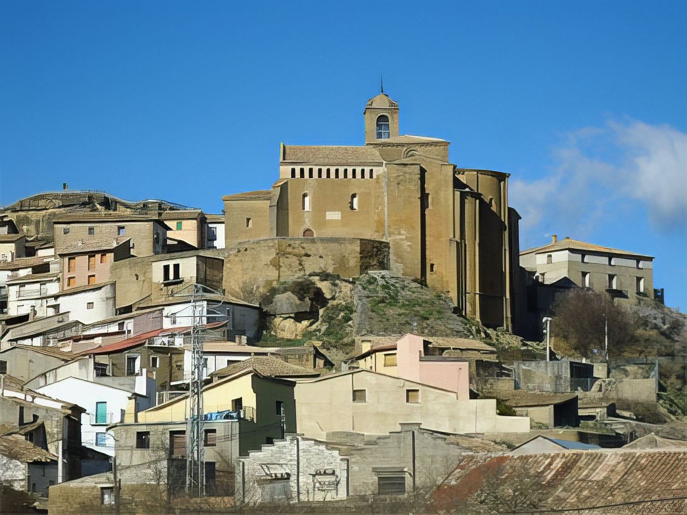 L'église à Murillo de Gállego
