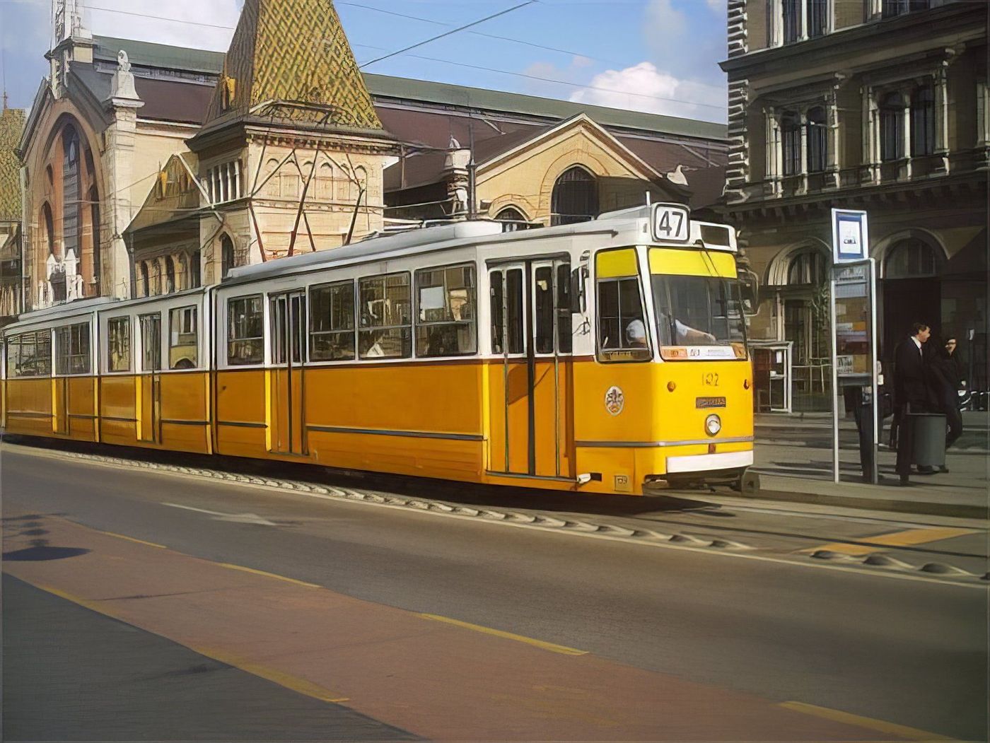 Tramway à Budapest