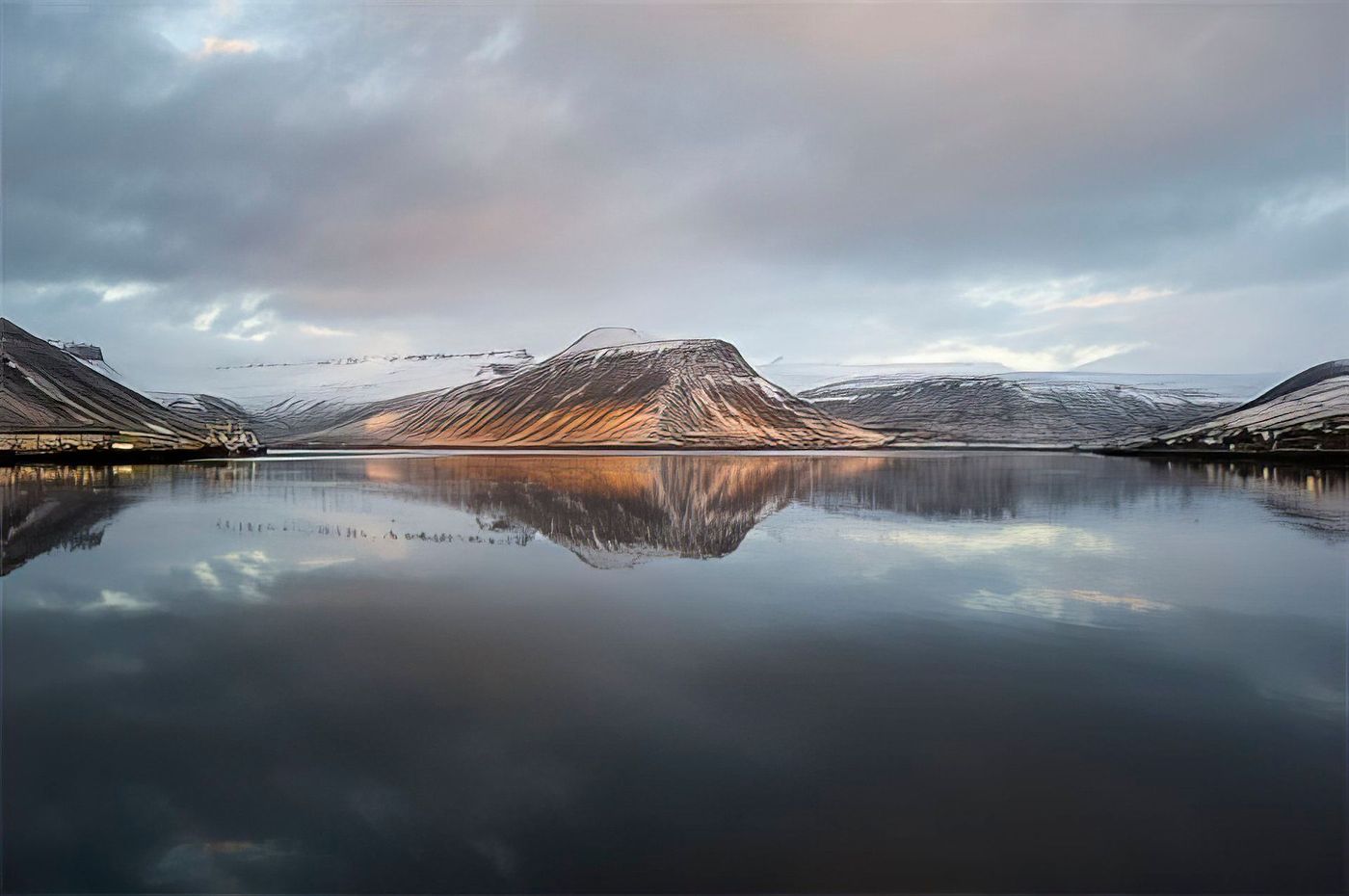 Sunrise in Isafjordur