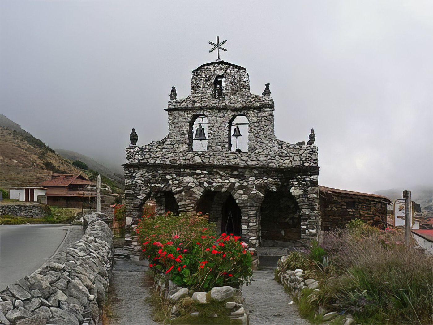 La capilla de piedra de San Raphael de Mucuchies