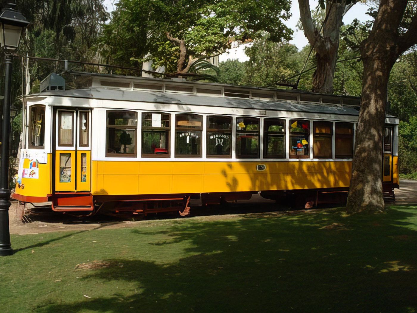 La fin d'un tramway portugais