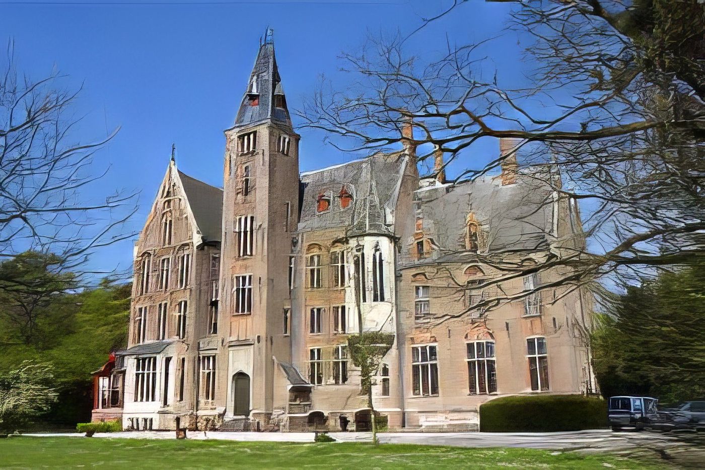 Château de Loppem, environs de Bruges
