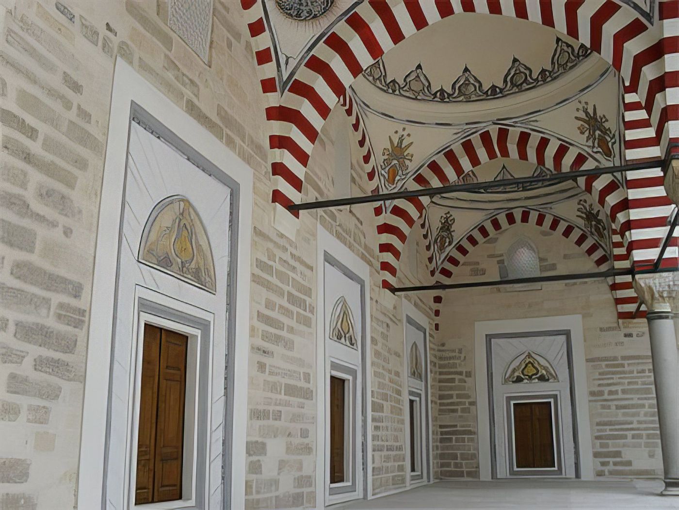 Cour de la mosquée
