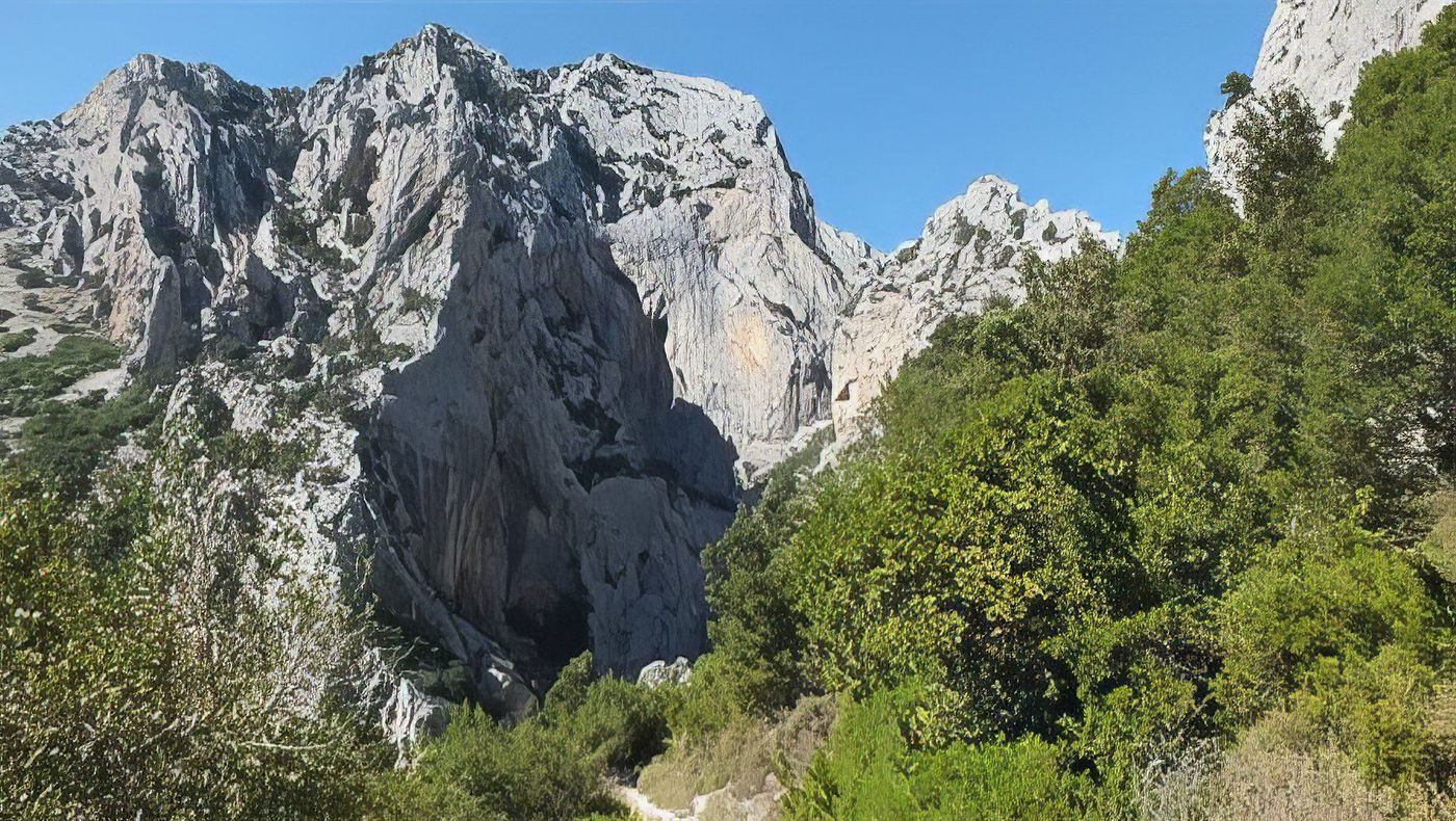 Entrée du Canyon de "Su Gorropu"