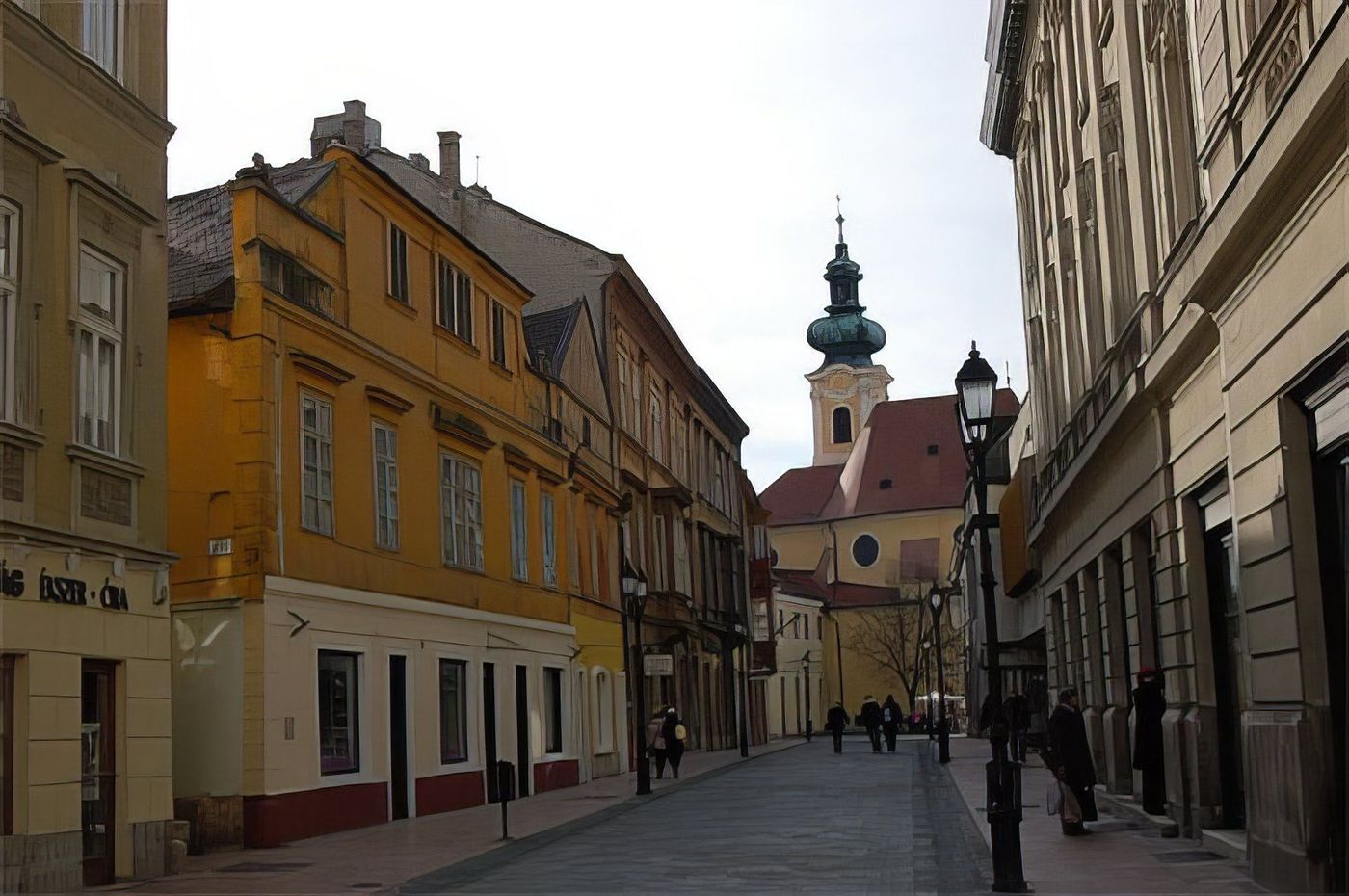 Petite rue a Győr