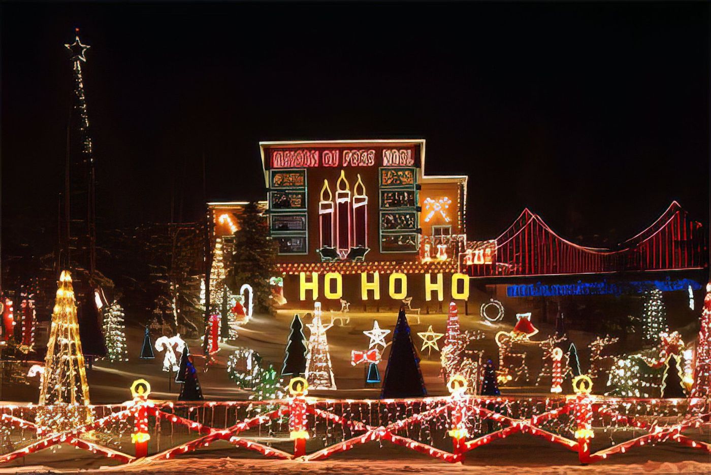Maison du Père Noël à Girardville