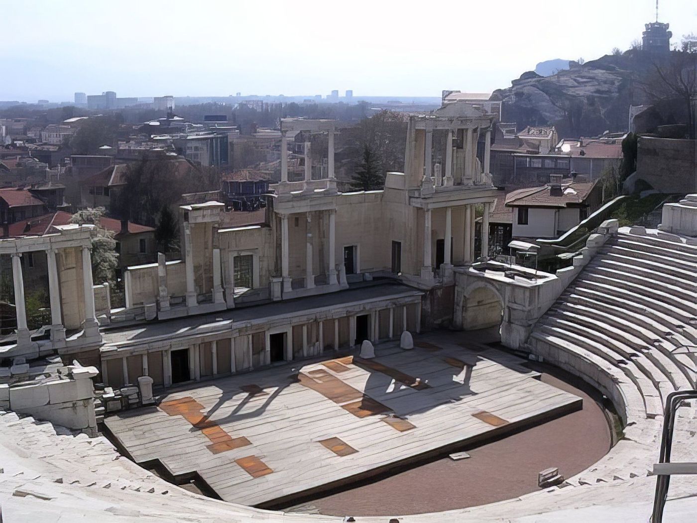 Le théâtre romain de Plovdiv