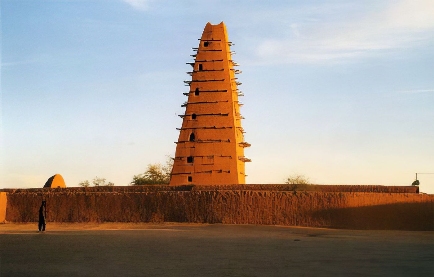 La mosquée d'Agadez