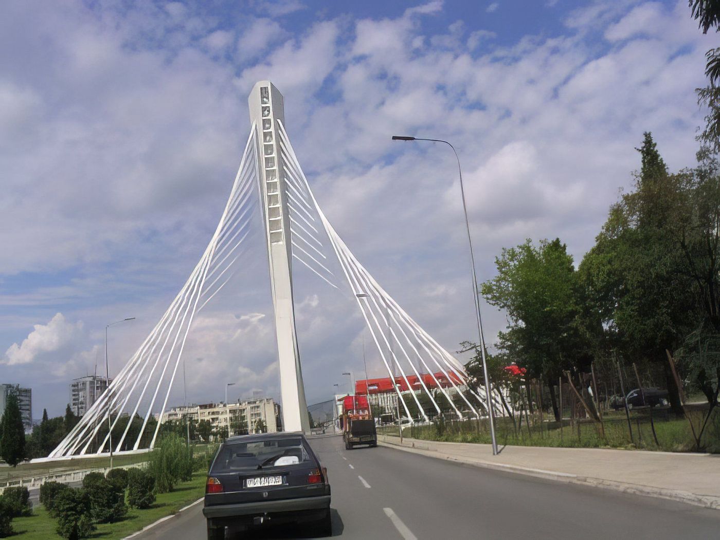 Pont du Millenium à Podgorica