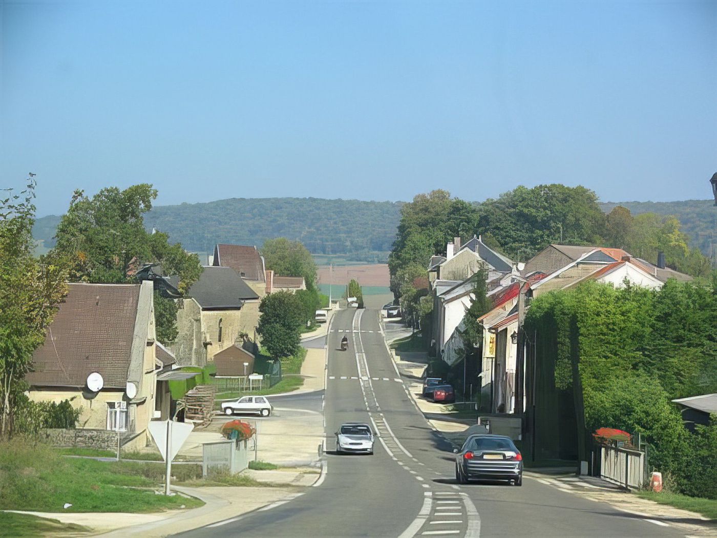 Le village d'Omicourt