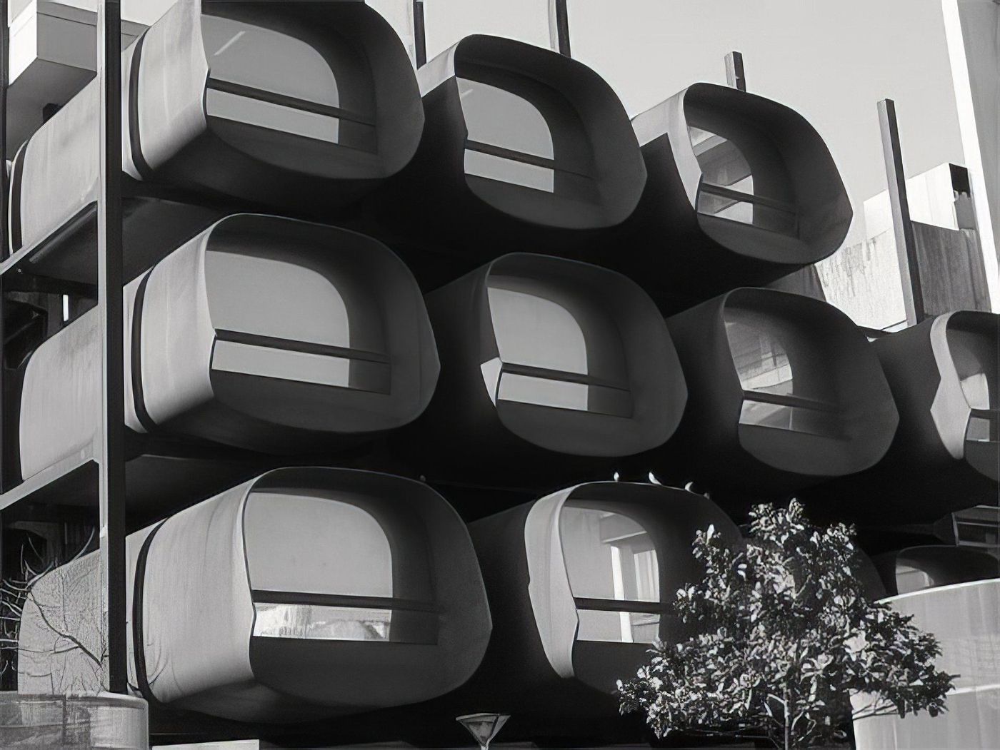 Architecture "futuriste" des années 60