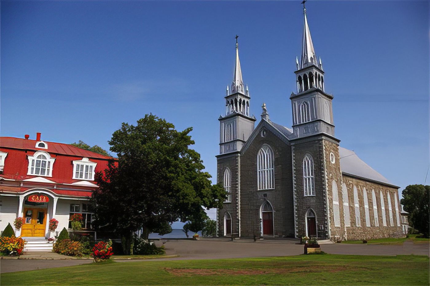 Eglise et presbytère