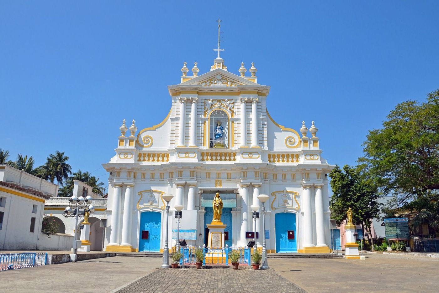Inde Pondichéry Cathédrale de l'Immaculée Conception
