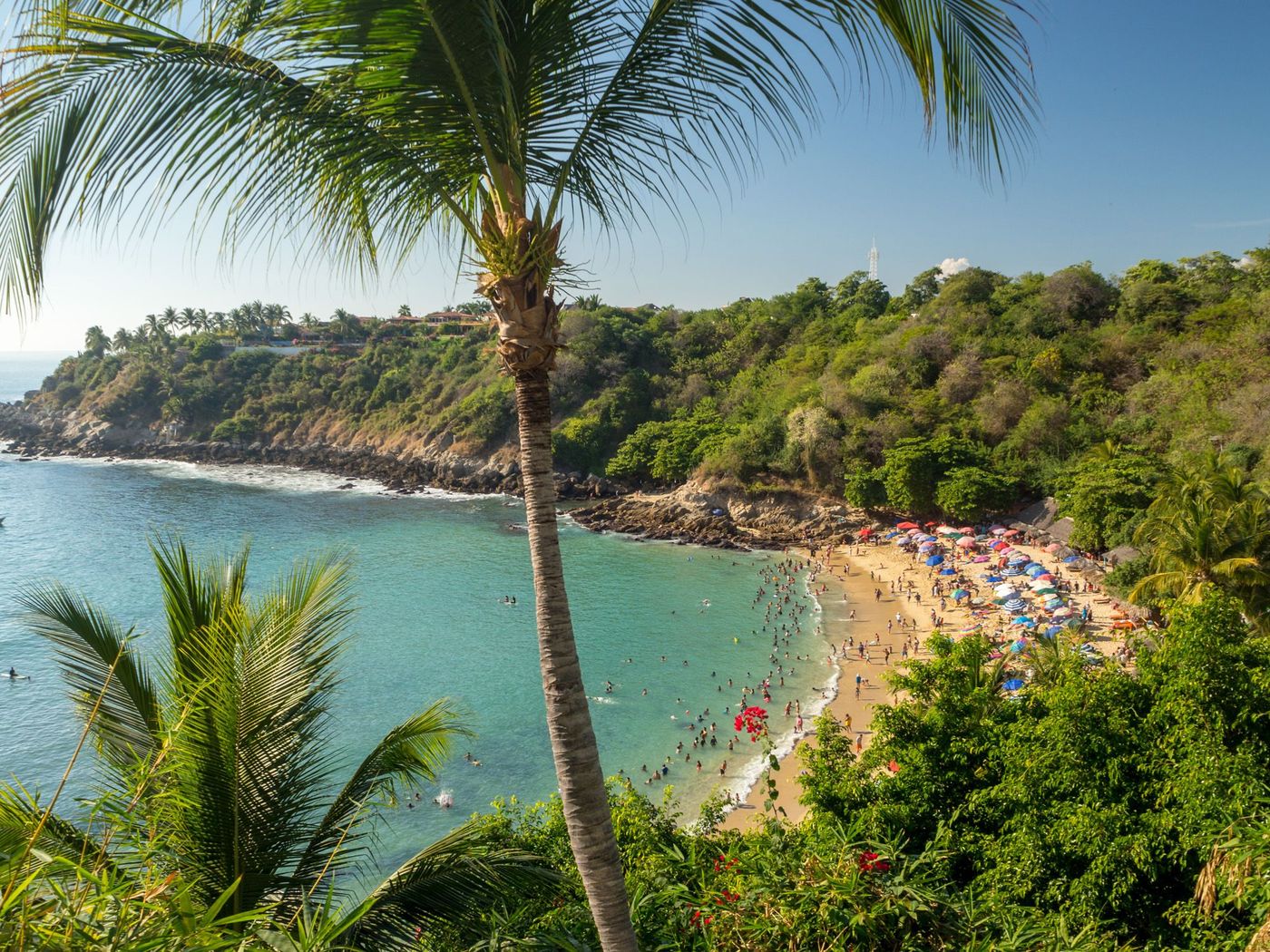 Puerto Escondido Plage Mexique