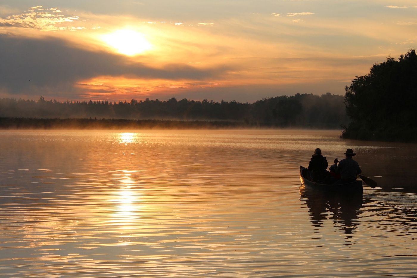 Québec Canoë Rivière Becancour