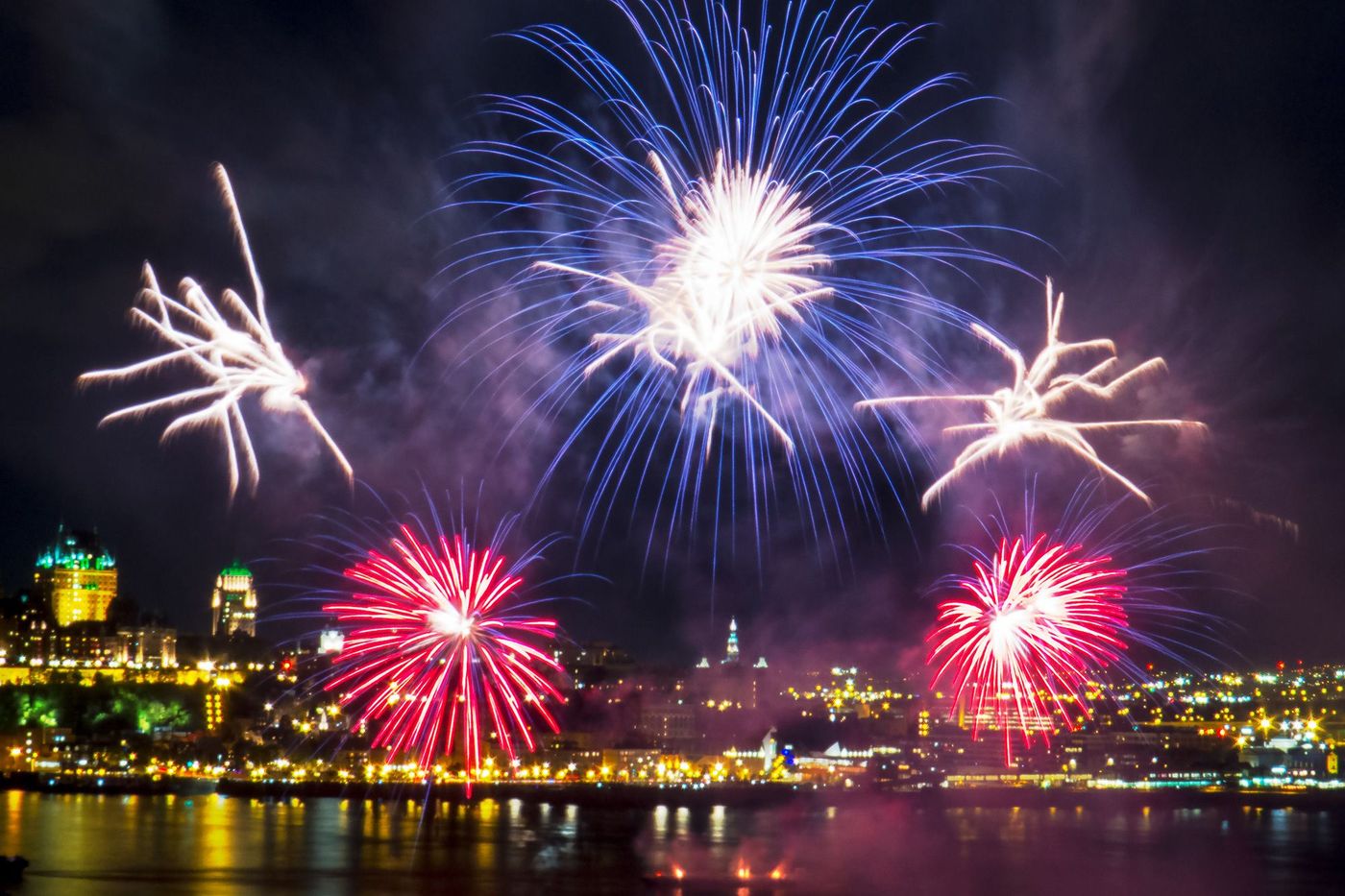 Québec Feux d'artifice