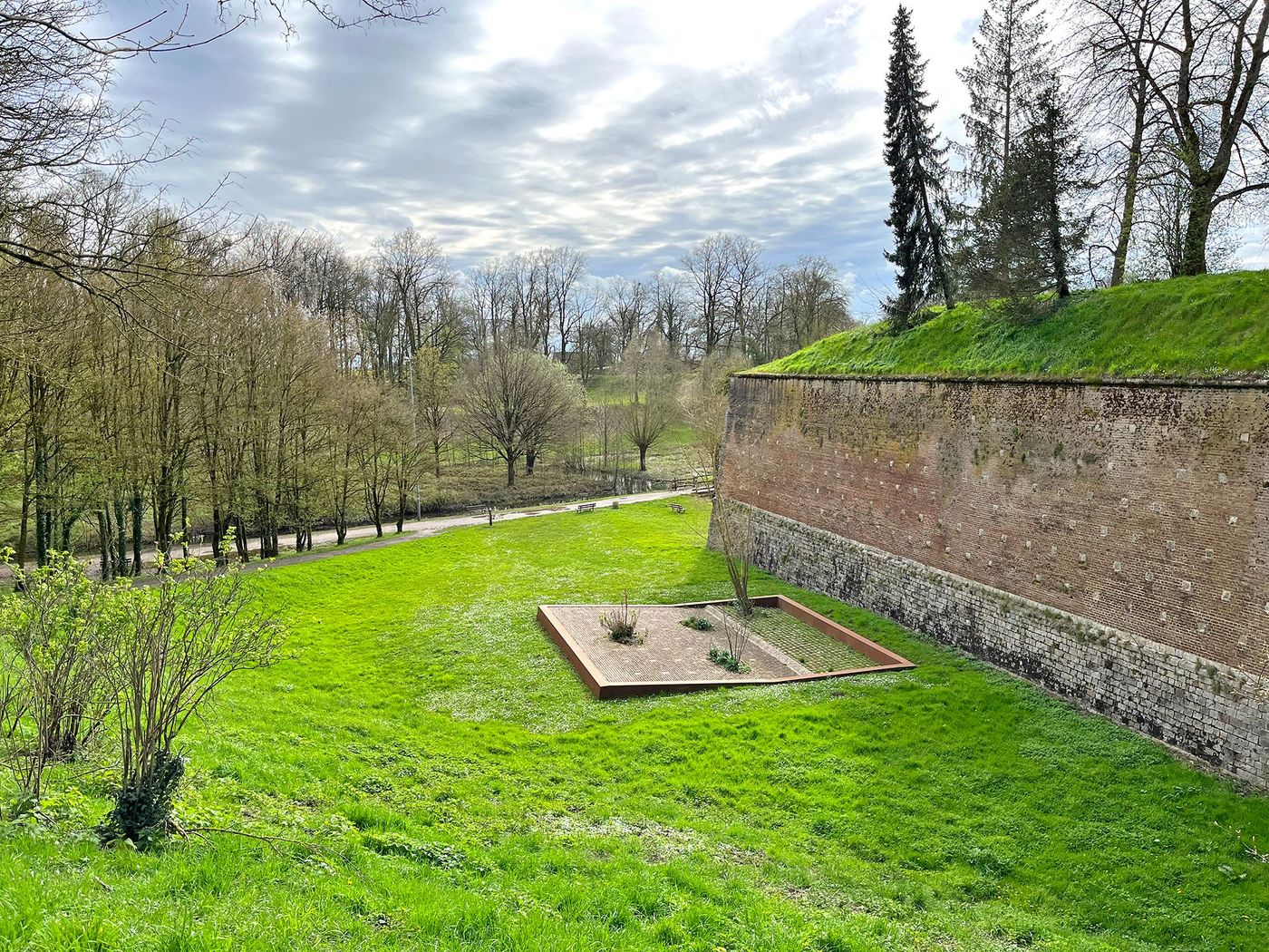Quesnoy - jardin belge