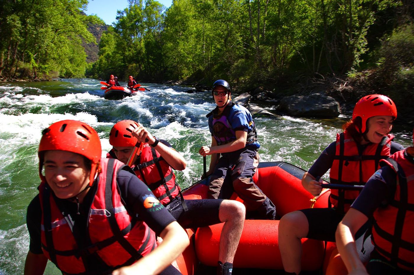 Rafting à la Noguera Pallaresa - Rialp - Pirineus de Lleida