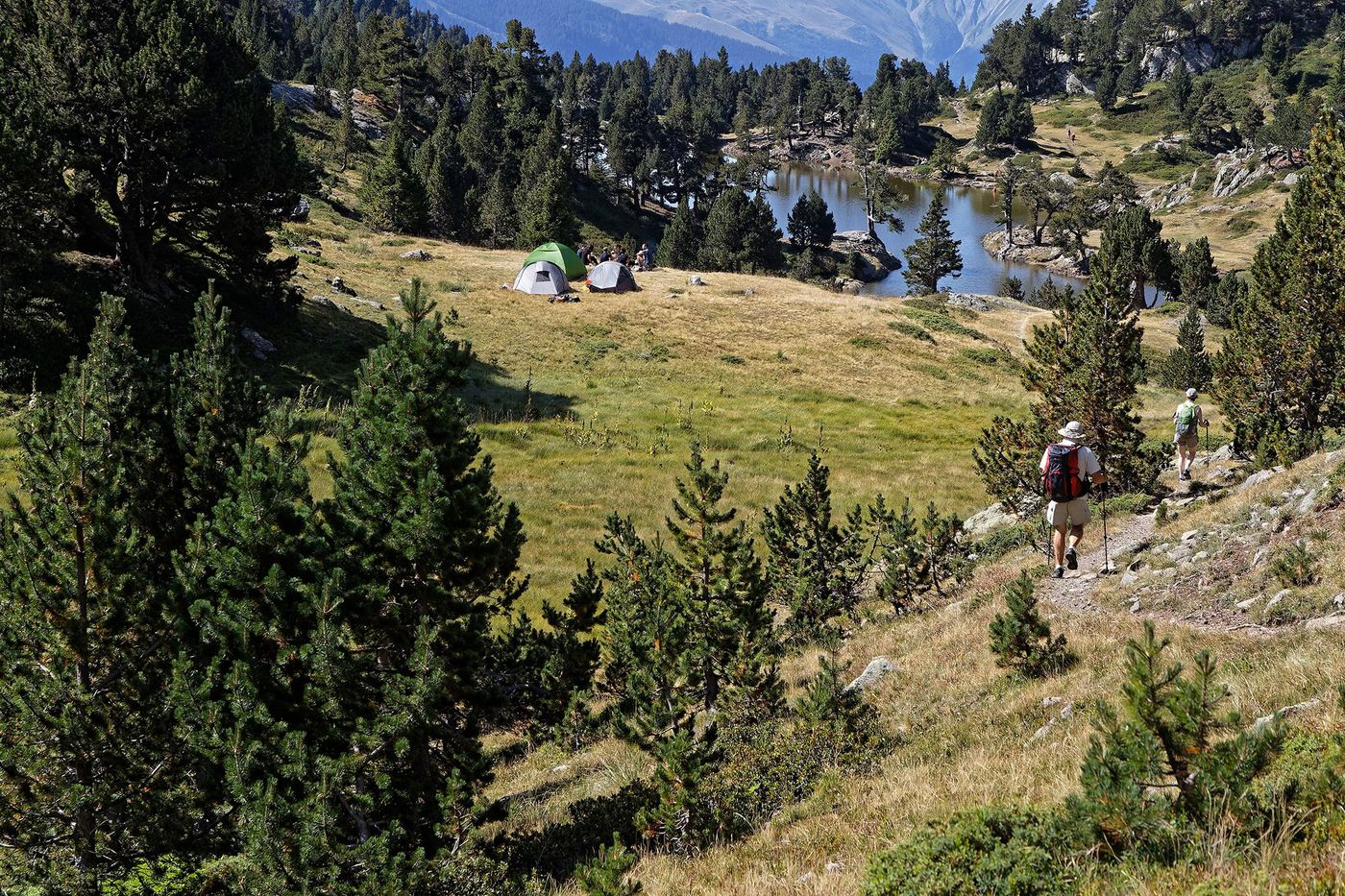 Randonnée autour du lac Achard