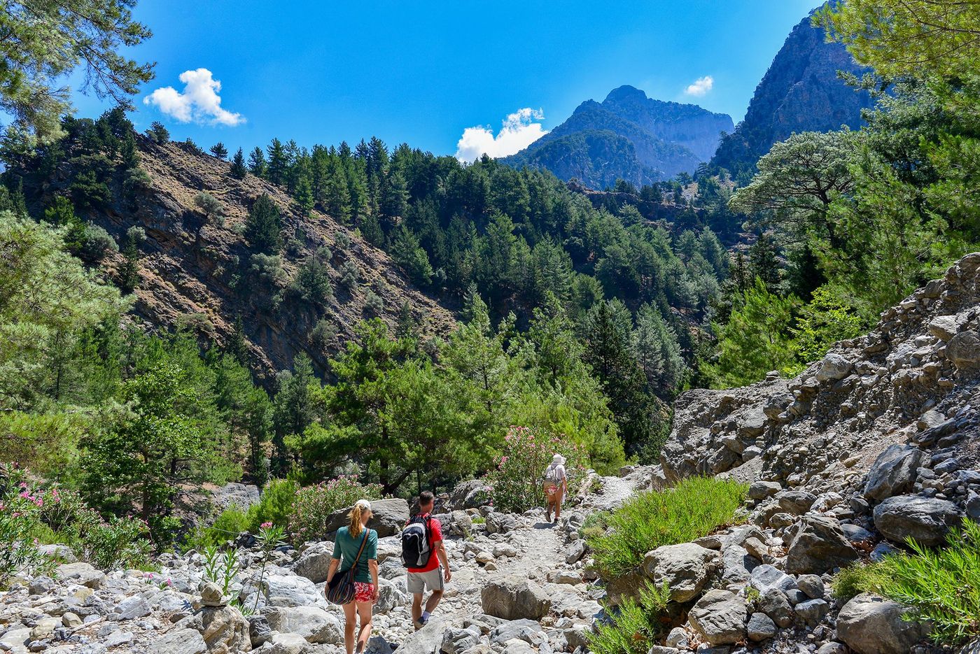 Randonnée dans Lefka Ori