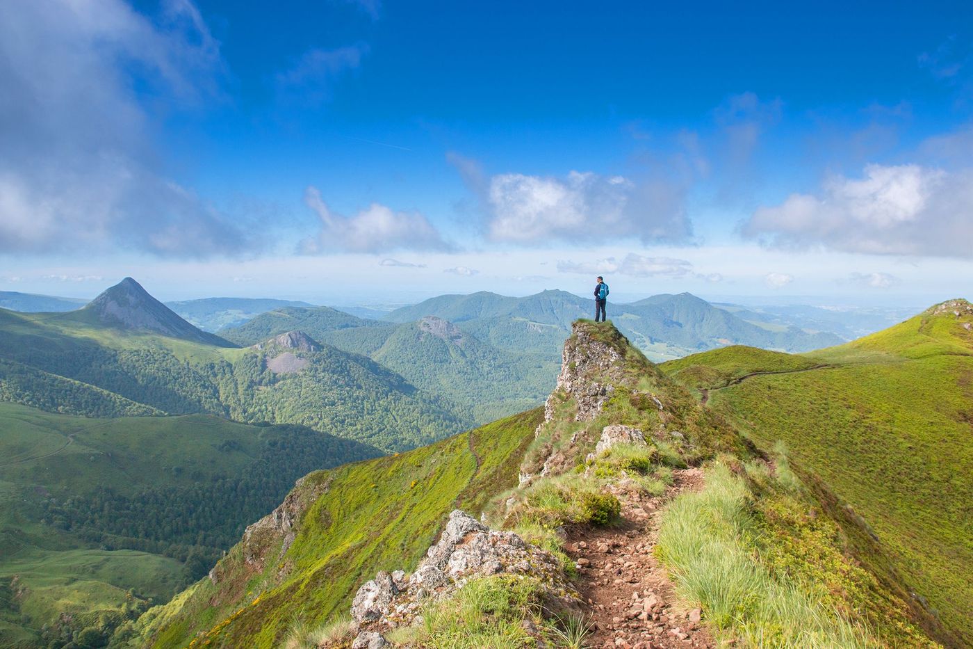 Randonnée dans les Monts du Cantal