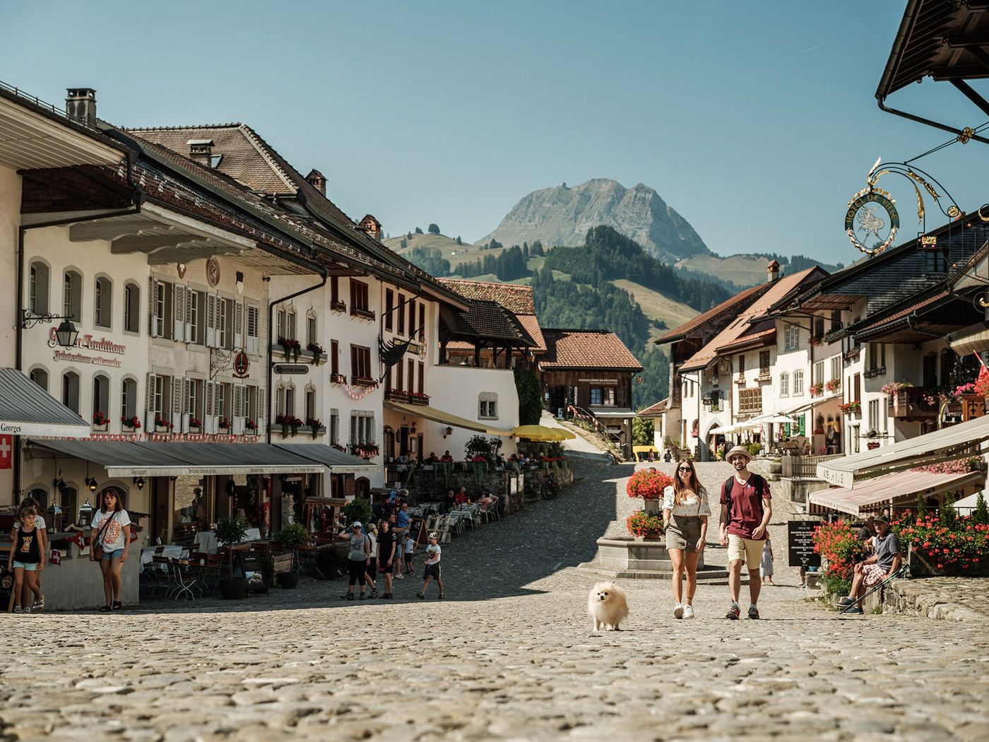 Cité médiévale de Gruyères © Pascal Gertschen