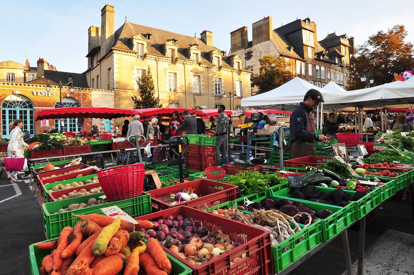 Bretagne Rennes Marché des Lices