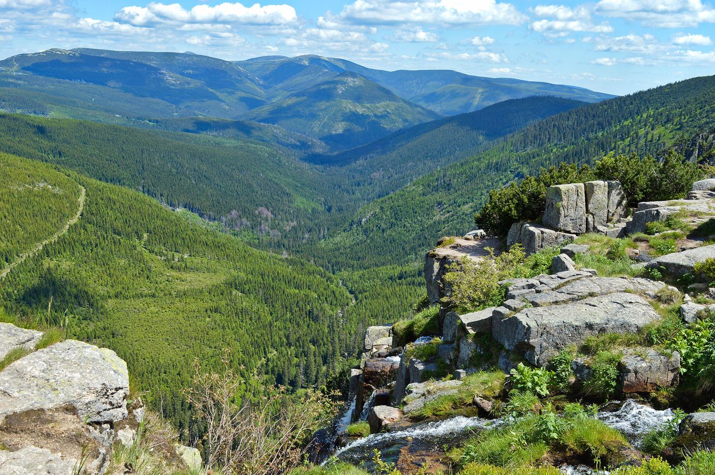 République tchèque Monts des géants Vallée de Labsky Dul