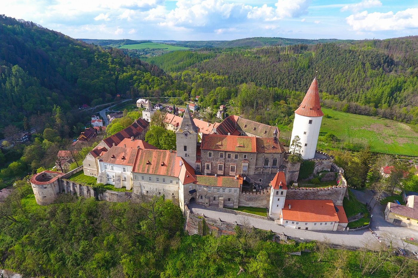 République tchèque Krivoklat Forteresse