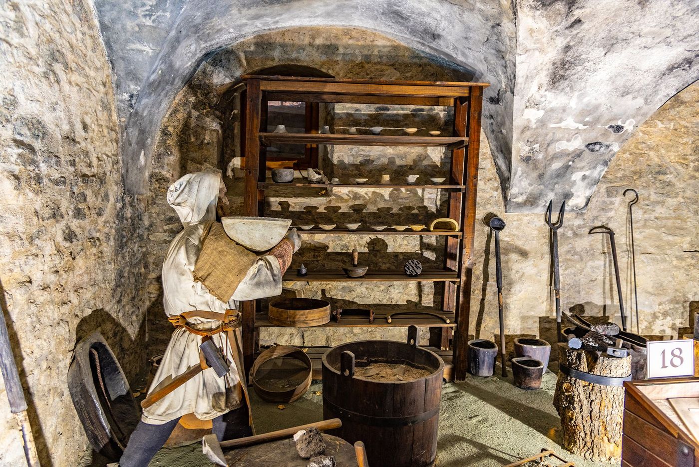 République tchèque Kutna Hora Musée de la mine