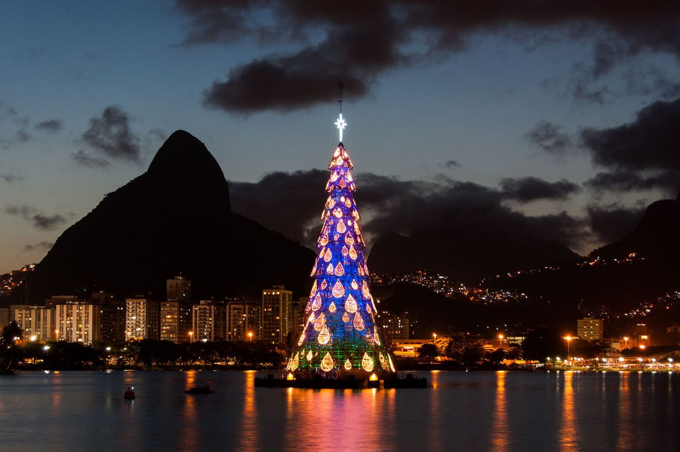 Brésil Rio Sapin de noël