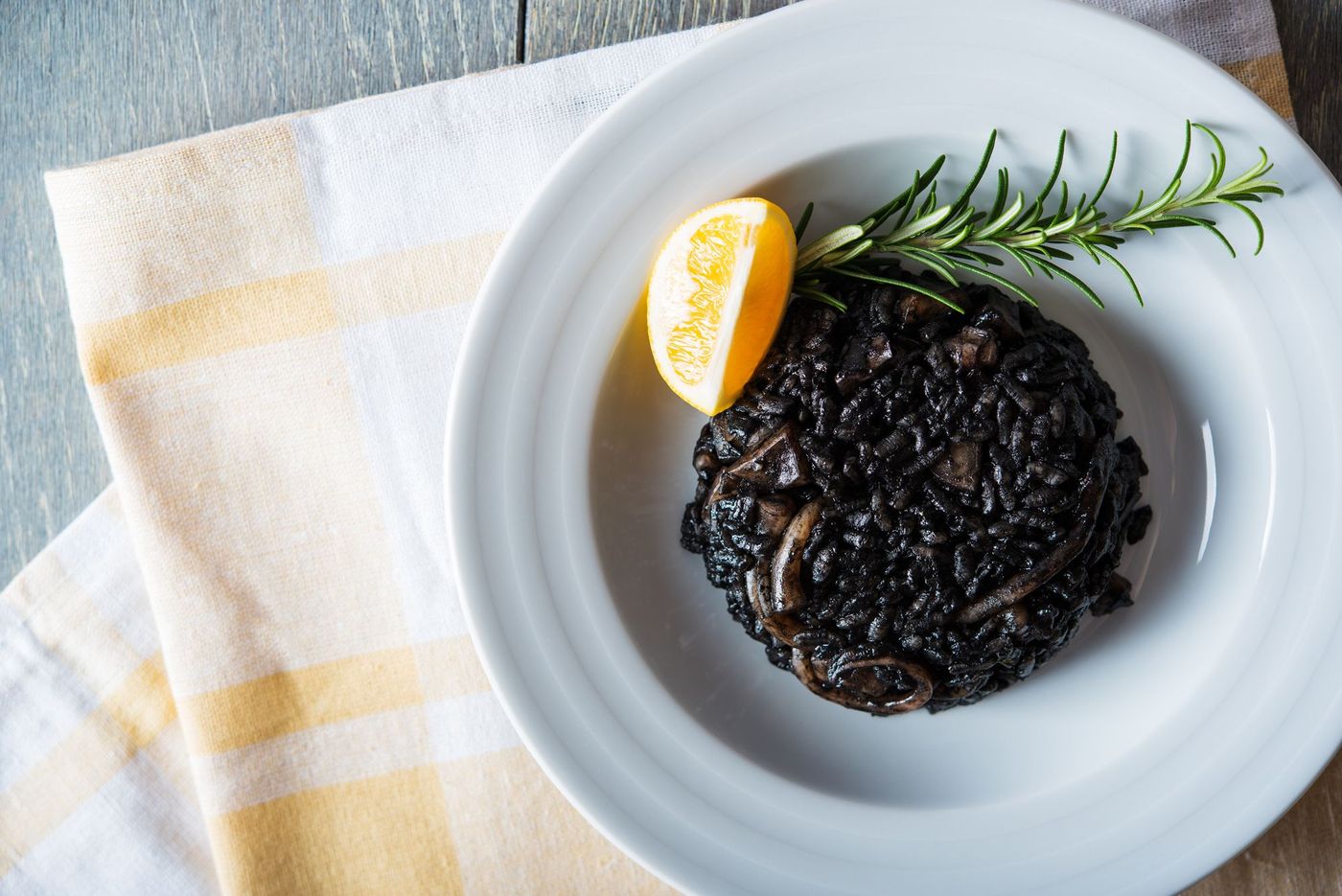 Risotto Encre Seiche Specialite