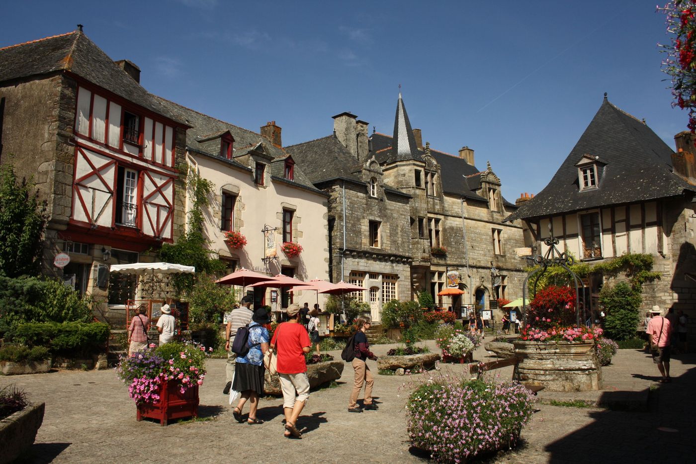 Rochefort en Terre Morbihan Village