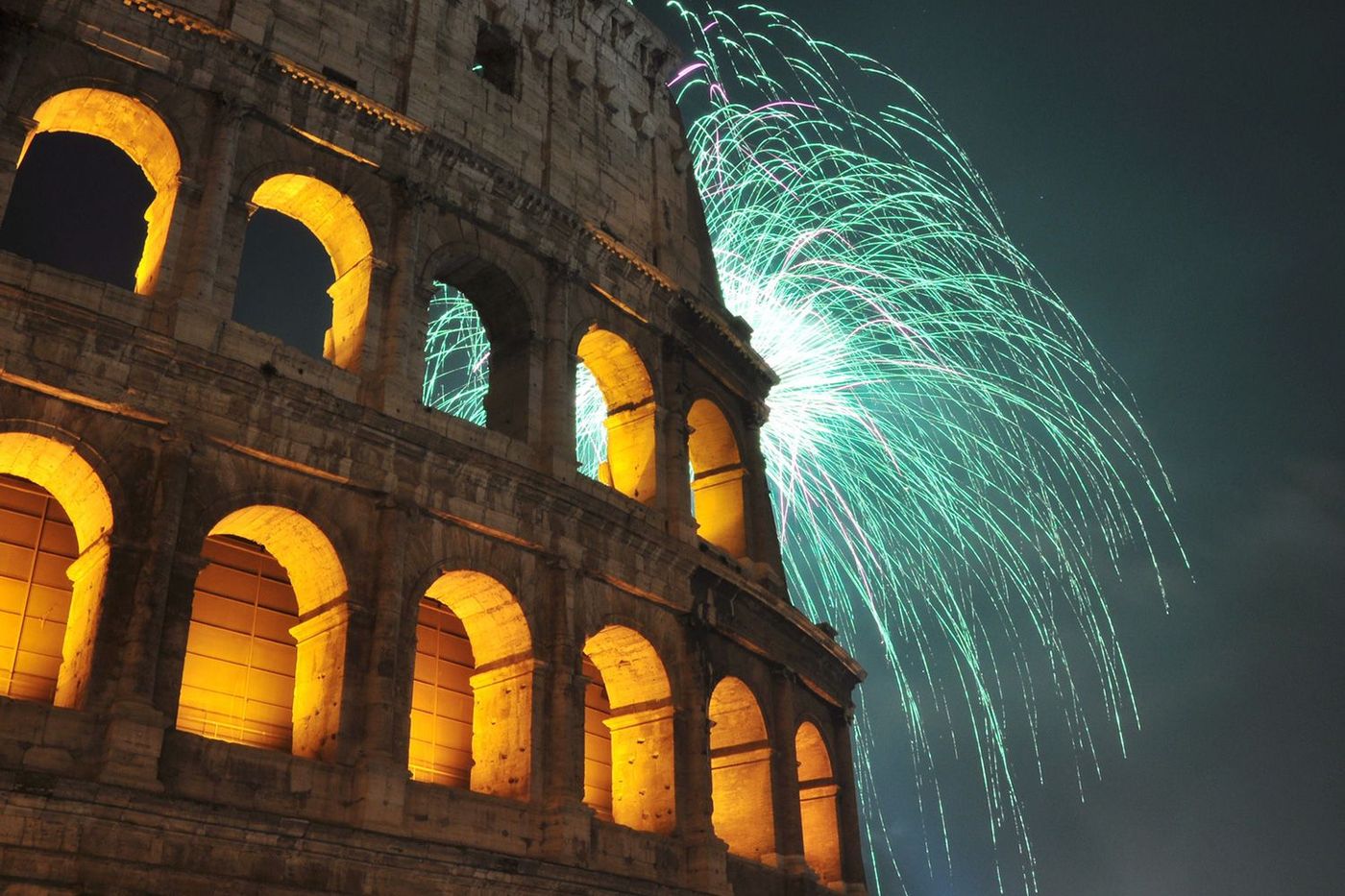 Italie Rome Colisée Réveillon