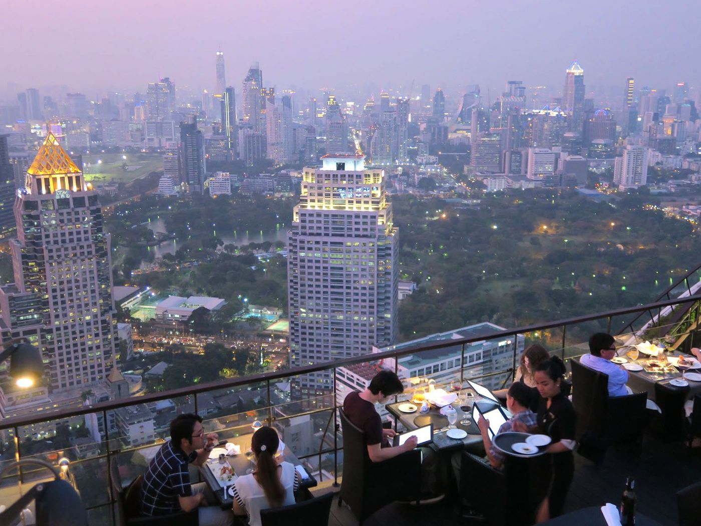 Thaïlande Rooftop bar Vertigo