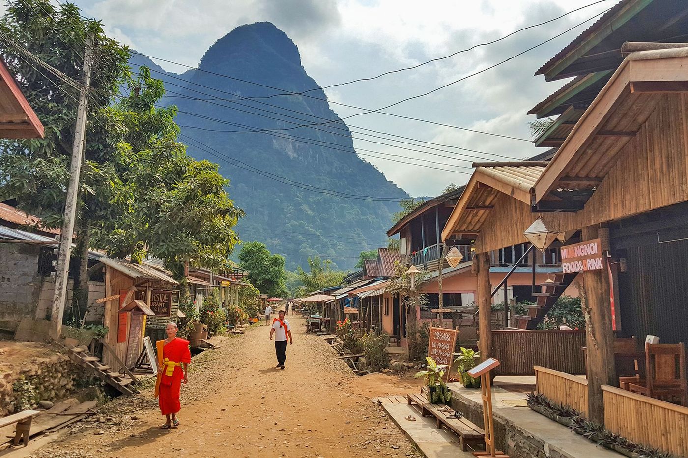 Rue de Muang Ngoi