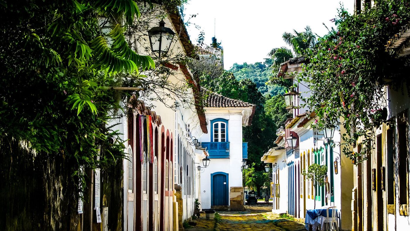 Rue Paraty Brésil
