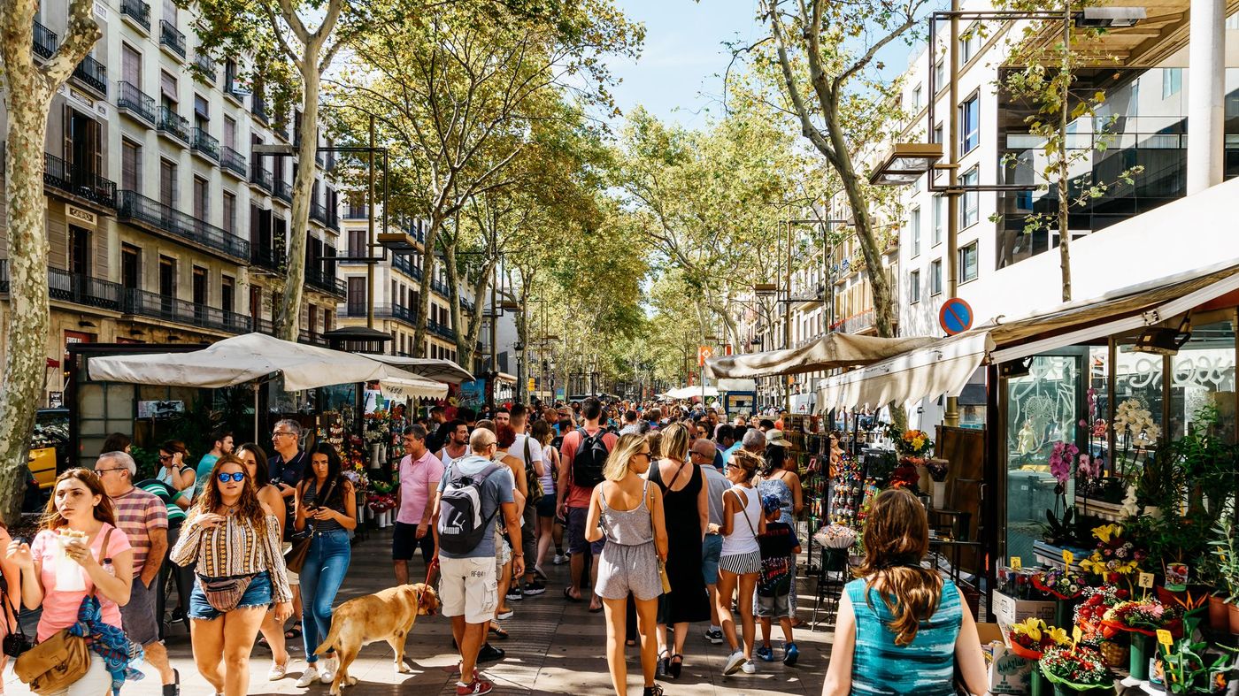 Rue Shopping Barcelone